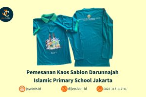 Pemesanan Kaos Sablon Darunnajah Islamic Primary School Jakarta by Joy Cloth Sablon & Konveksi
