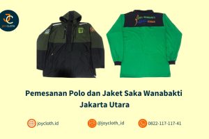 Pemesanan Polo dan Jaket Saka Wanabakti Jakarta Utara by Joy Cloth Sablon & Konveksi