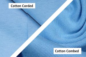 Perbedaan Bahan Cotton Combed, Cotton Carded, dan Polyester