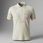 Kaos Polo Custom dengan Bordir, Tren Elegan di 2025
