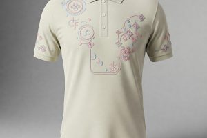 Kaos Polo Custom dengan Bordir, Tren Elegan di 2025