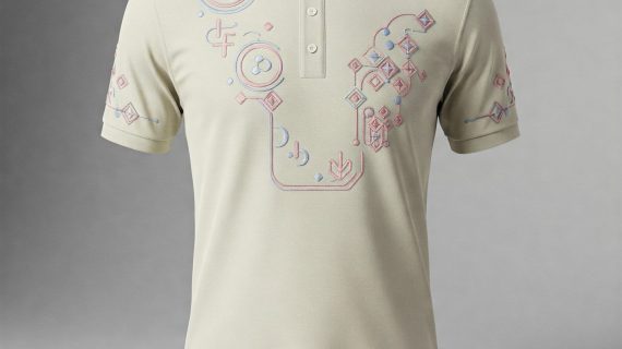 Kaos Polo Custom dengan Bordir, Tren Elegan di 2025