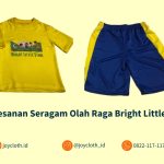 Pemesanan Seragam Olah Raga Bright Little Stars by Joy Cloth Sablon & Konveksi