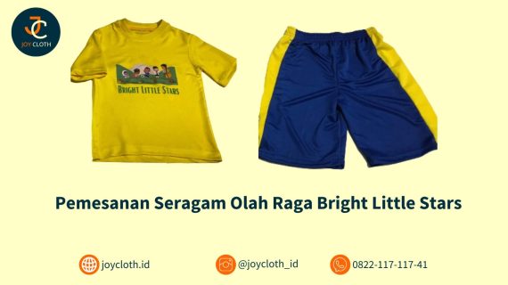 Pemesanan Seragam Olah Raga Bright Little Stars by Joy Cloth Sablon & Konveksi