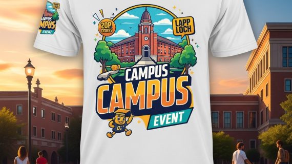 Kaos Custom untuk Event Kampus: Model dan Bahan yang Disukai Mahasiswa
