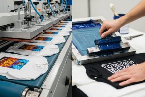 Keunggulan Produksi Kaos di Konveksi Dibandingkan dengan Sablon Manual