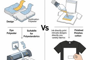 Jangan Sampai Salah Pilih! Perbedaan Sablon Sublimasi dan DTG, Mana yang Lebih Cocok?