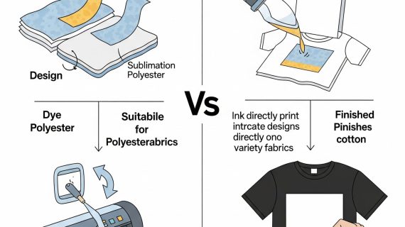 Jangan Sampai Salah Pilih! Perbedaan Sablon Sublimasi dan DTG, Mana yang Lebih Cocok?