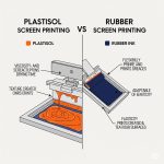 Perbedaan Sablon Plastisol dan Rubber: Mana yang Lebih Baik?