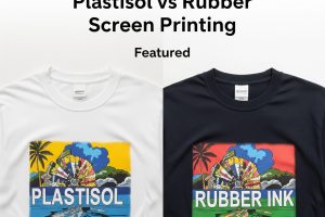 Sablon Plastisol vs Rubber: Mana yang Lebih Tahan Lama?