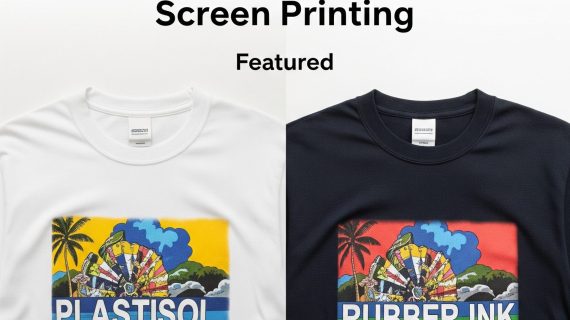 Sablon Plastisol vs Rubber: Mana yang Lebih Tahan Lama?