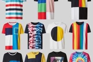 Tren Model Kaos Kombinasi Warna yang Sedang Viral