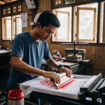 Terbongkar! Intip Detail Proses Sablon Manual di Kaos, Dari Persiapan Hingga Jadi
