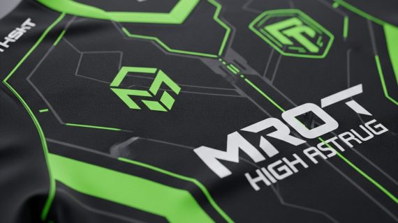Model Jersey Custom dengan Desain Cutting Unik untuk Tim Esports