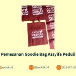 Pemesanan Goodie Bag Assyifa Peduli by Joy Cloth Sablon & Konveksi