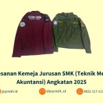Pemesanan Kemeja Jurusan SMK (Teknik Mesin, Akuntansi, & Jurusan Lain) Angkatan 2025 by Joy Cloth Sablon & Konveksi