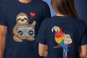 Anti Pasaran! Tips Jitu Mendesain Sablon Kaos Couple yang Unik dan Penuh Makna