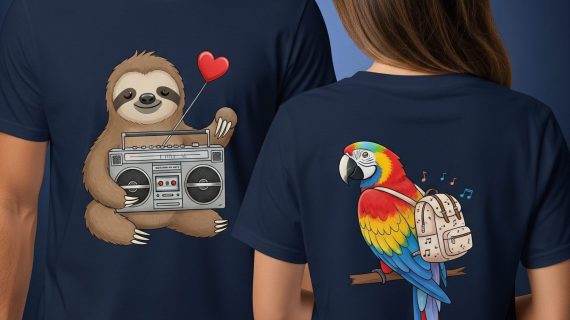 Anti Pasaran! Tips Jitu Mendesain Sablon Kaos Couple yang Unik dan Penuh Makna
