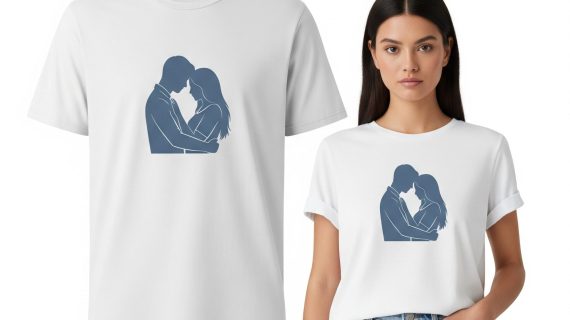 Tampil Harmonis & Estetik! 15+ Ide Desain Sablon Kaos Couple yang Bikin Baper