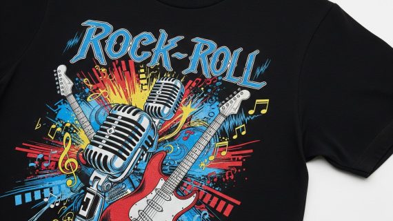 Rock Your Style! 15+ Ide Desain Sablon Kaos Tema Musik yang Bikin Kamu Tampil Keren