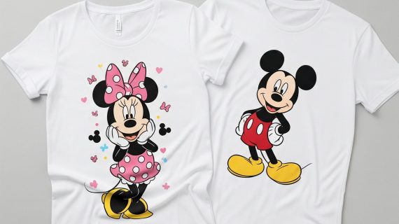 Gemes Abis! 10+ Ide Desain Sablon Kaos Couple Kartun yang Bikin Pasangan Makin Kompak