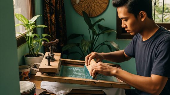 Hobi Baru! Cara Sablon Kaos Manual Sendiri di Rumah, Cocok untuk Pemula