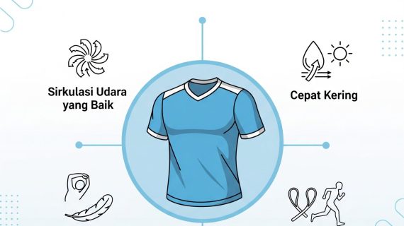 Bikin Gerak Makin Bebas! Panduan Lengkap Cara Memilih Bahan Jersey Dryfit yang Nyaman dan Adem  Export to Sheets