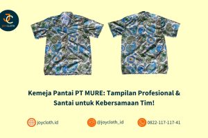 Kemeja Pantai PT MURE: Tampilan Profesional & Santai untuk Kebersamaan Tim!