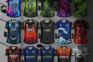 Bikin Timmu Stand Out! 15 Ide Desain Seragam Jersey Fullprint untuk Esports dan Olahraga