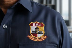 Kesan Berwibawa! Jasa Bordir Logo Jaket PDH/Kemeja Dinas untuk Tampilan Profesional