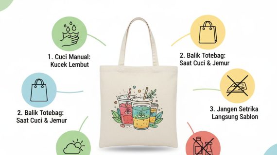 Tahan Lama dan Anti Luntur! 5 Cara Tepat Merawat Tas Totebag Sablon Kanvas