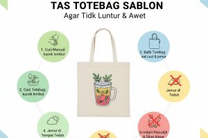 Jaga Kualitasnya! 5 Cara Tepat Merawat Tas Totebag Sablon Agar Tidak Luntur dan Awet