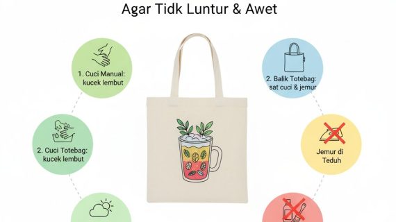Jaga Kualitasnya! 5 Cara Tepat Merawat Tas Totebag Sablon Agar Tidak Luntur dan Awet