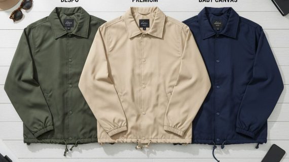 Gaya Kasual Juara! Mengenal Jenis Bahan Jaket Coach yang Tepat dan Anti Gerah