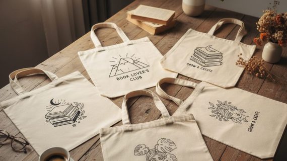 Unik dan Estetik! Inspirasi Desain Sablon Totebag Kanvas untuk Kado atau Souvenir