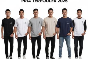 Bikin Tampilan Auto Keren! 7 Jenis Cutting Kaos Distro Pria yang Paling Diburu di 2025 (Reguler, Boxy, dll.)