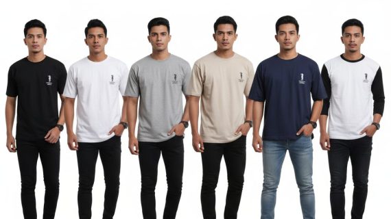 Bikin Tampilan Auto Keren! 7 Jenis Cutting Kaos Distro Pria yang Paling Diburu di 2025 (Reguler, Boxy, dll.)