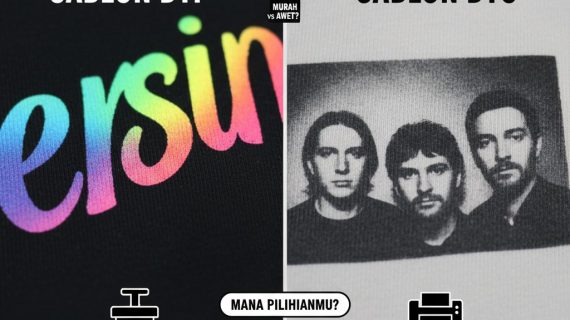 Sama-sama Digital! Perbedaan Fundamental Sablon DTF vs DTG: Mana yang Lebih Murah dan Lebih Awet?