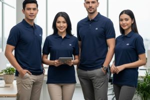 Seragam Kaos Perusahaan Anti Kaku! Panduan Memilih Model Polo Shirt dan Bahan Adem untuk Branding Kantor