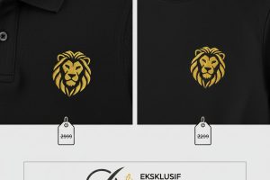 Kesan Eksklusif! Panduan Biaya dan Keunggulan Kaos Custom dengan Logo Bordir yang Kuat dan Elegan