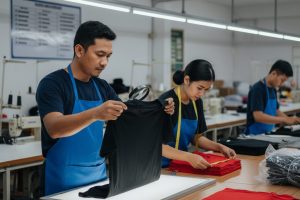 Produksi Kaos Bebas Cacat! Cek 7 Titik Kritis Quality Control (QC) Kaos di Konveksi Sebelum Kirim ke Pelanggan