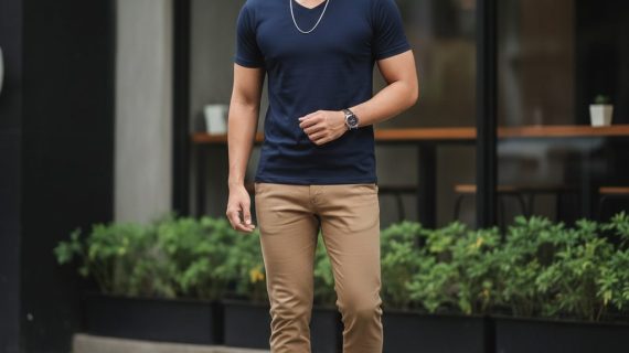 Kaos Leher V (V-Neck) Masih Trendi? Tips Memilih V-Neck Agar Tampilan Tidak Kuno dan Tetap Maskulin