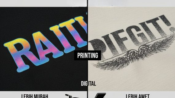 Sama-sama Digital! Perbedaan Fundamental Sablon DTF vs DTG: Mana yang Lebih Murah dan Lebih Awet?