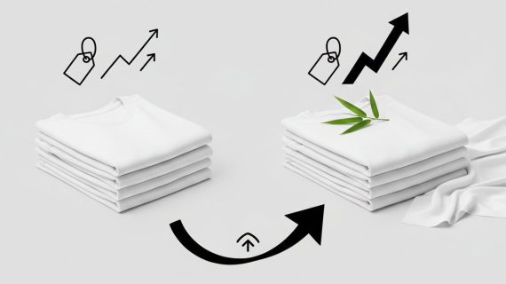 Strategi Up-Selling Kaos: Cara Menaikkan Margin Keuntungan dengan Menawarkan Upgrade Bahan (ke Bamboo atau Modal)