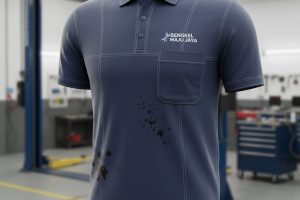 Seragam Kaos Anti Sobek! Panduan Memilih Bahan Kaos TC atau CVC yang Tahan Minyak dan Kuat untuk Kebutuhan Bengkel