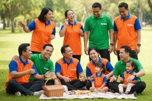 Kaos Family Gathering Anti Kaku! Panduan Memilih Warna dan Bahan Kaos yang Nyaman untuk Acara Outdoor Seharian