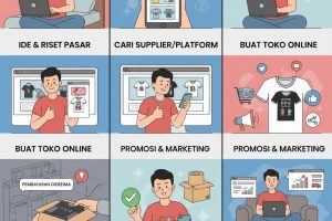 Raih Untung Tanpa Modal! 7 Langkah Praktis Memulai Bisnis Kaos Custom dengan Sistem Dropship untuk Pemula