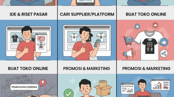 Raih Untung Tanpa Modal! 7 Langkah Praktis Memulai Bisnis Kaos Custom dengan Sistem Dropship untuk Pemula