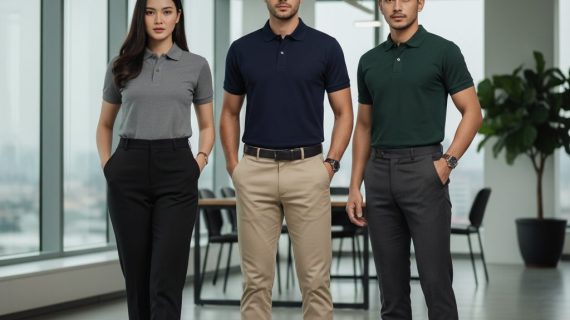 Polo Shirt Anti Kaku! Mengenal Desain Slim Fit Polo Wangki yang Cocok untuk Seragam Kantor Modern